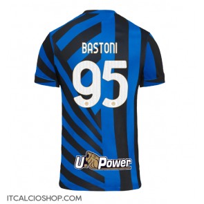 Inter Milan Alessandro Bastoni #95 Prima Maglia 2024-25 Manica Corta